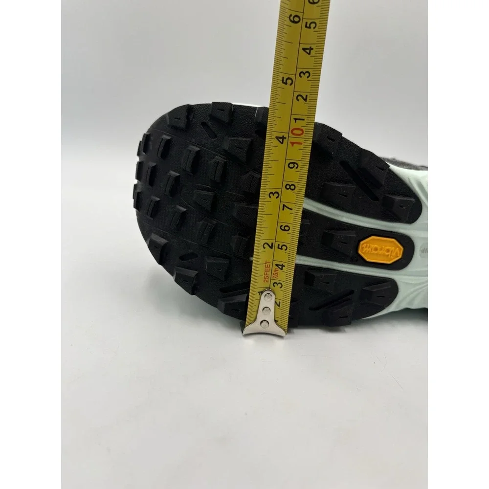 Topo Athletic Vista Max Cushion Trail Running Shoes Black Mint Mens 8.5  10